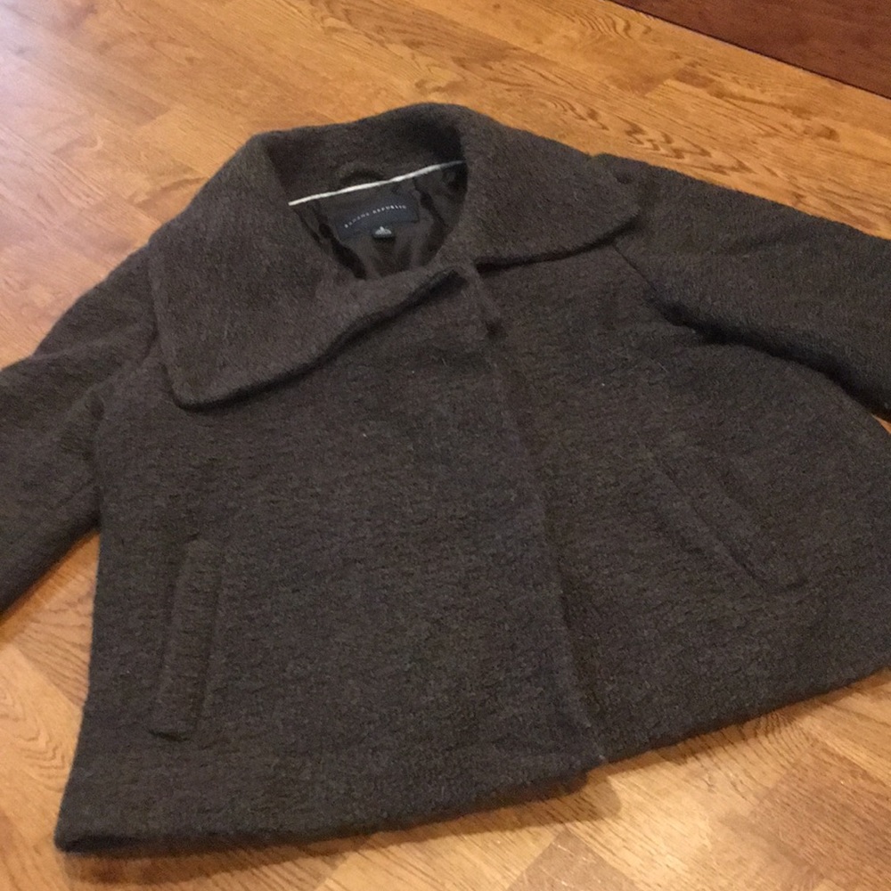 Banana Republic lined wool jacket size 8